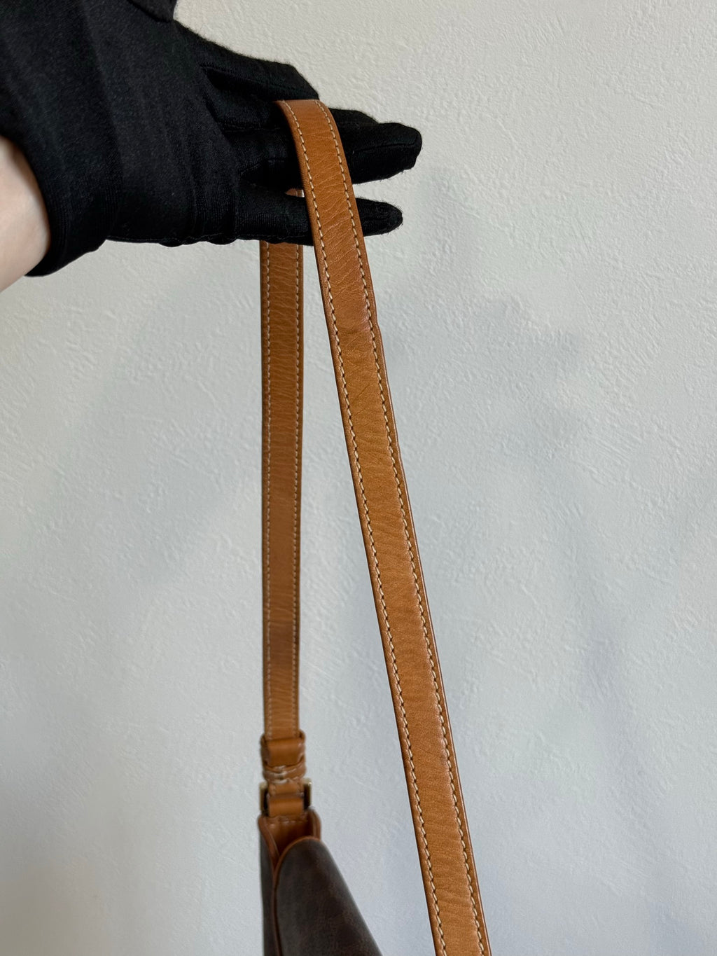 CELINE Macadam Flap Shoulder Bag