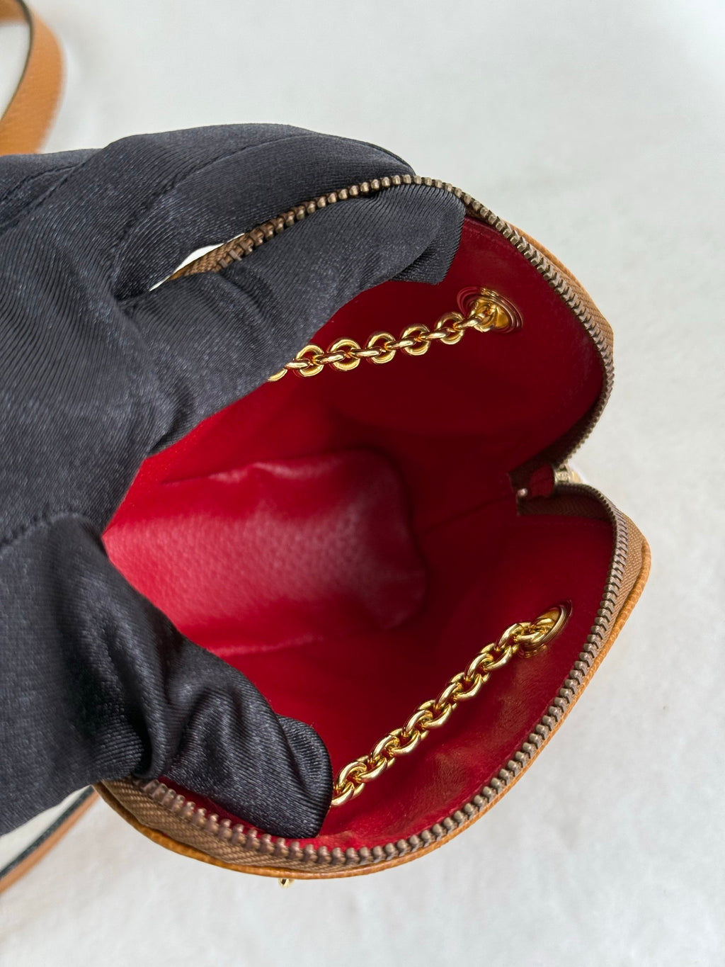 CELINE Leather Crossbody Bag