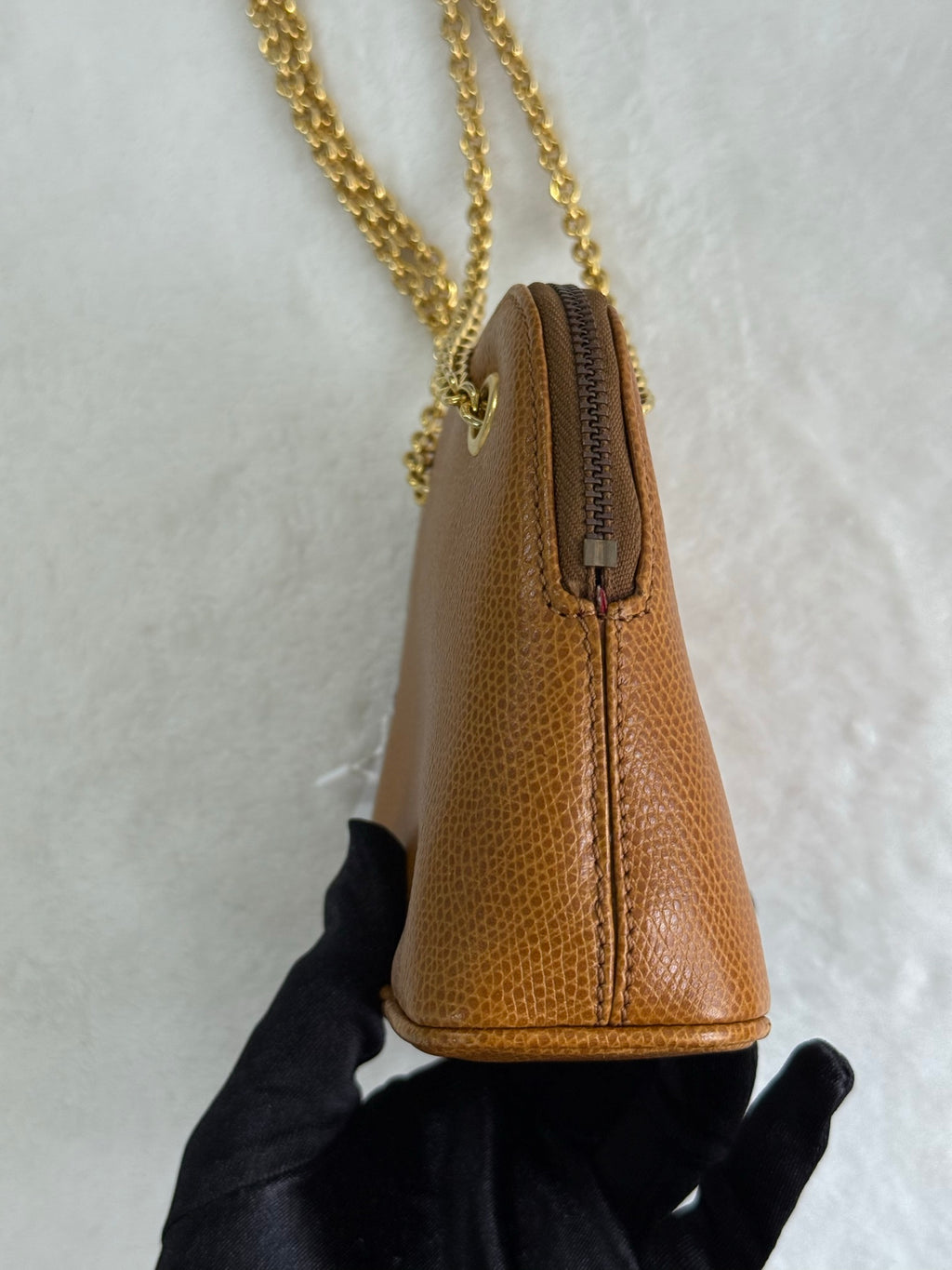 CELINE Leather Crossbody Bag