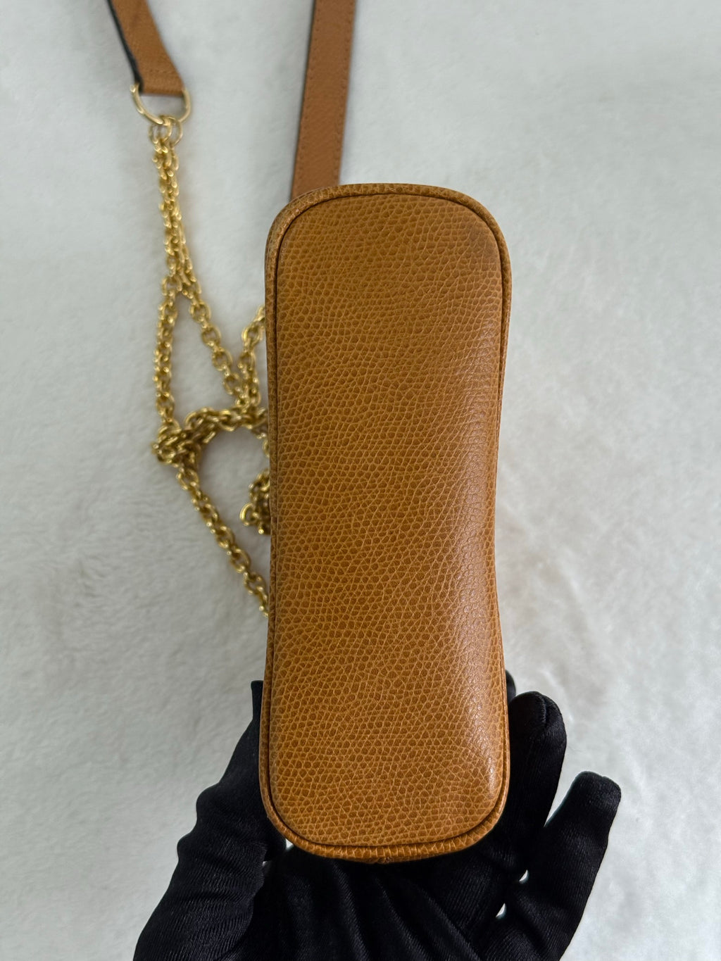 CELINE Leather Crossbody Bag