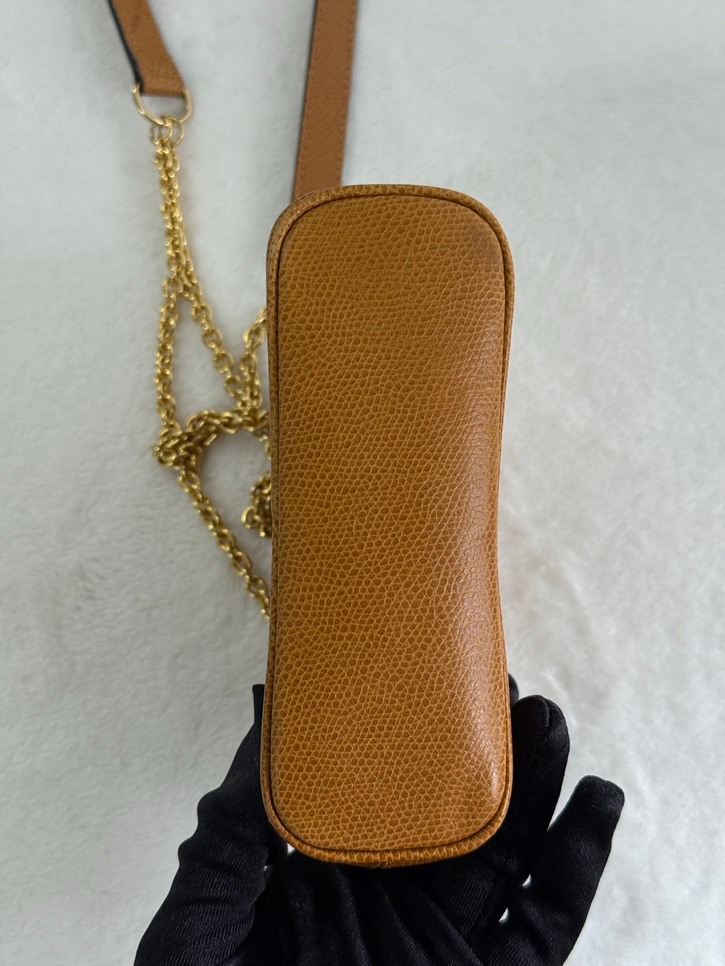 CELINE Leather Crossbody Bag