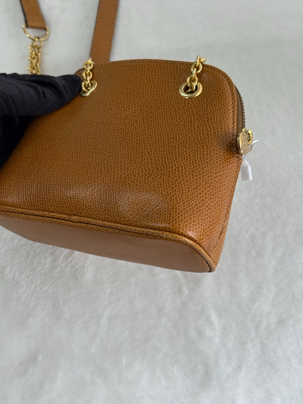 CELINE Leather Crossbody Bag