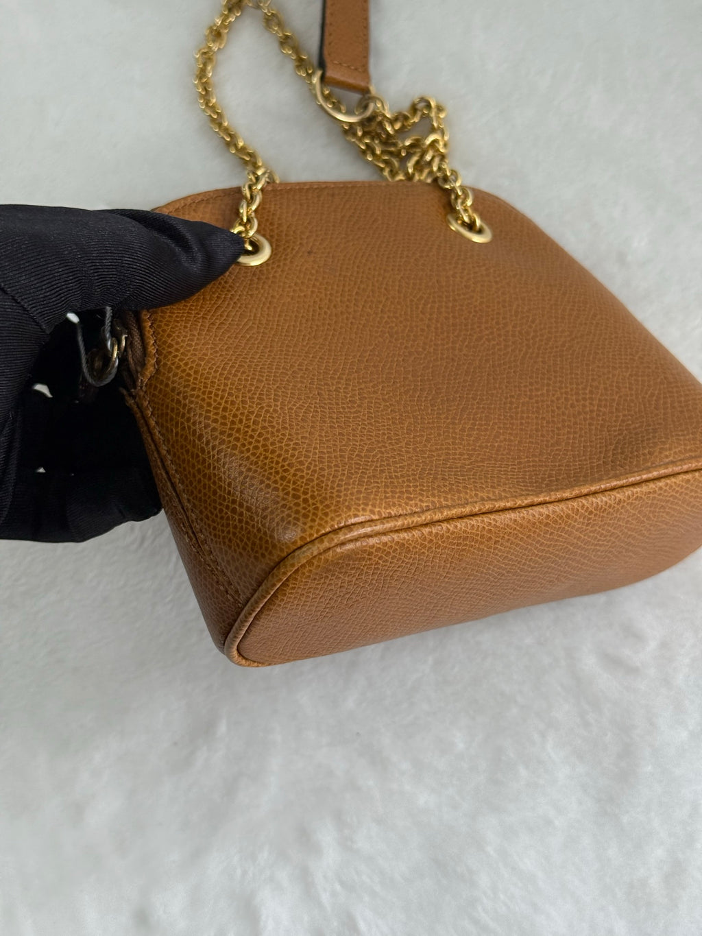 CELINE Leather Crossbody Bag