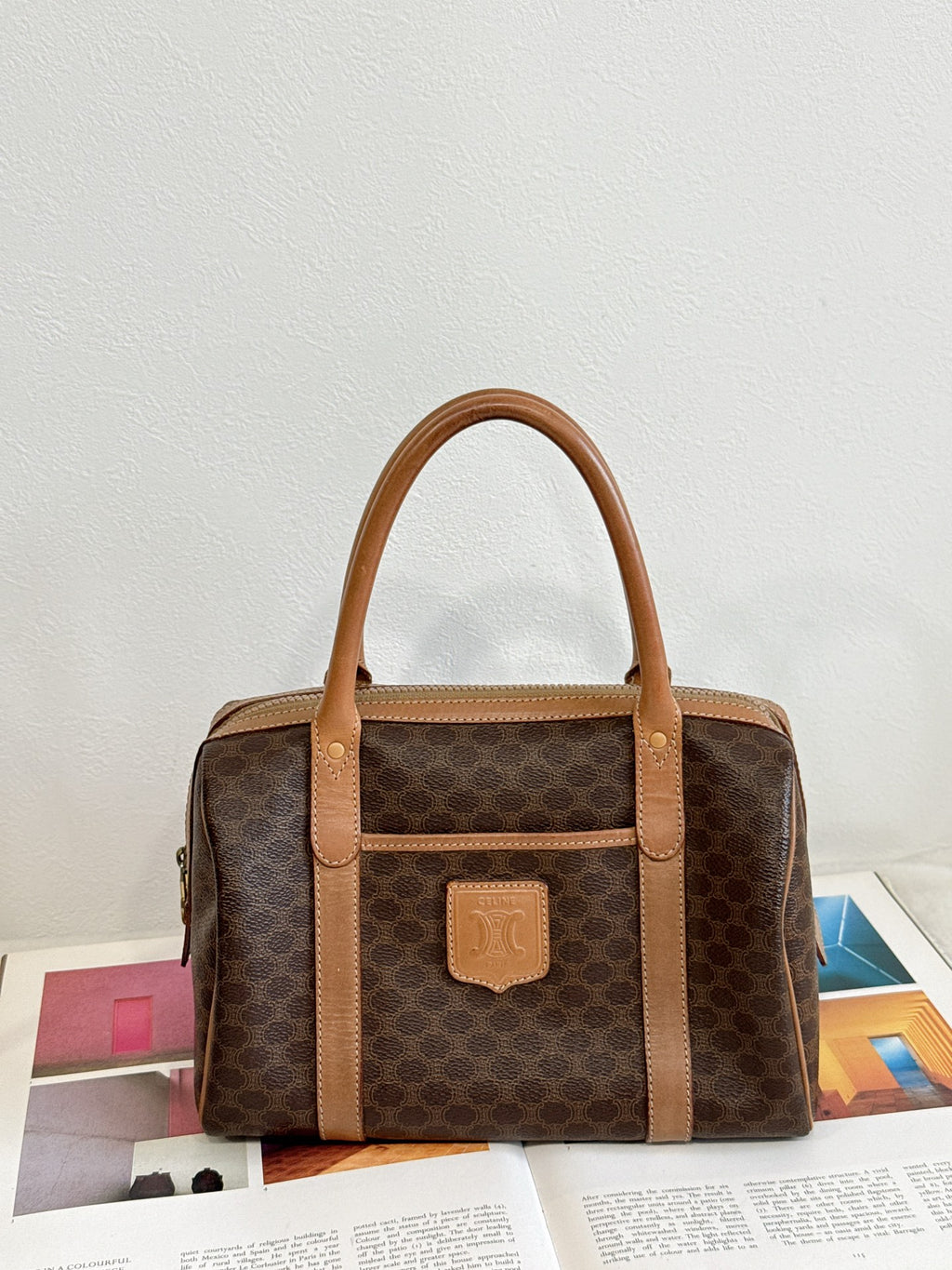 CELINE Macadam Handbag