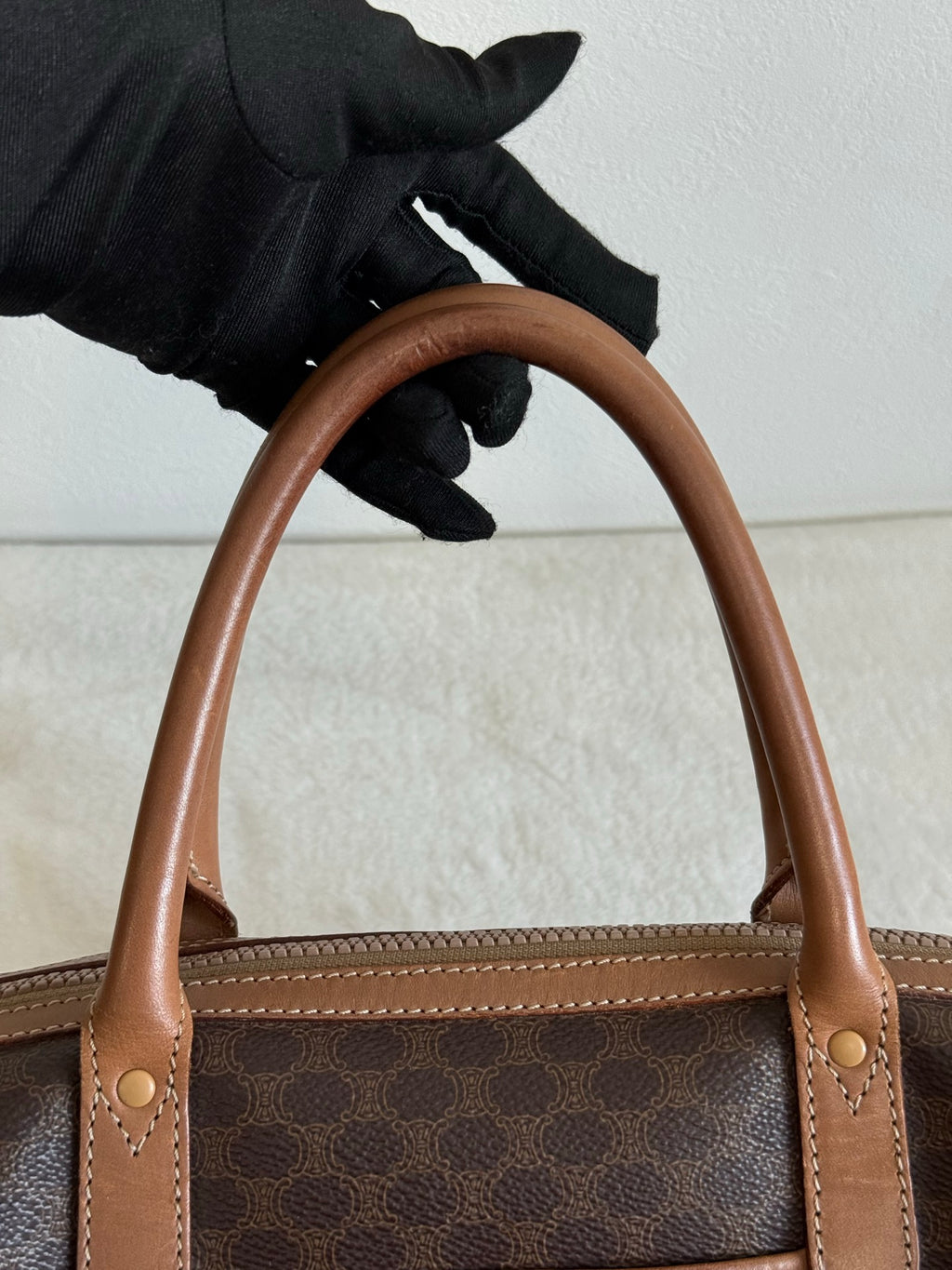 CELINE Macadam Handbag
