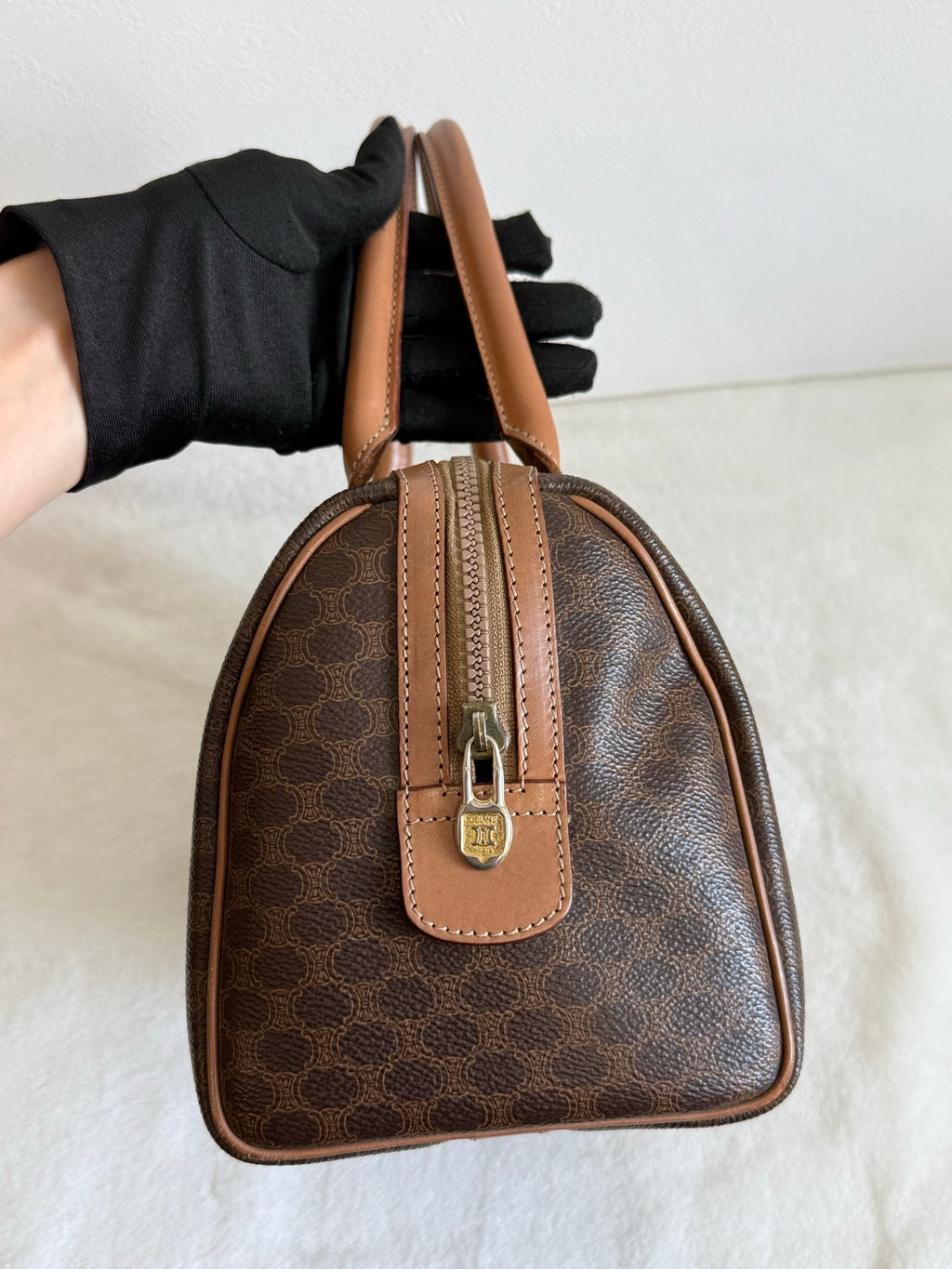 CELINE Macadam Handbag