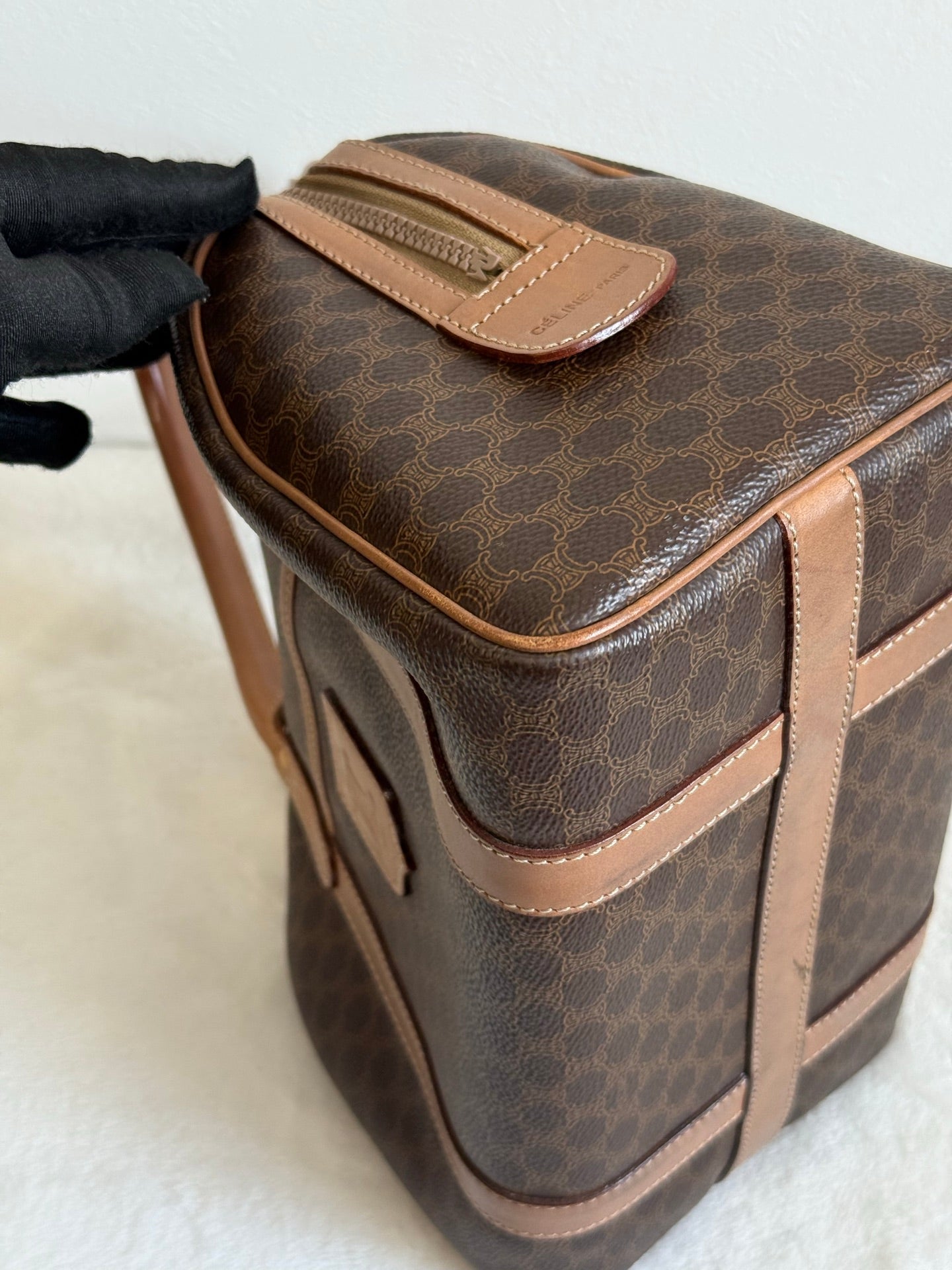 CELINE Macadam Handbag