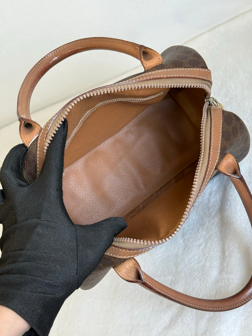 CELINE Macadam Handbag