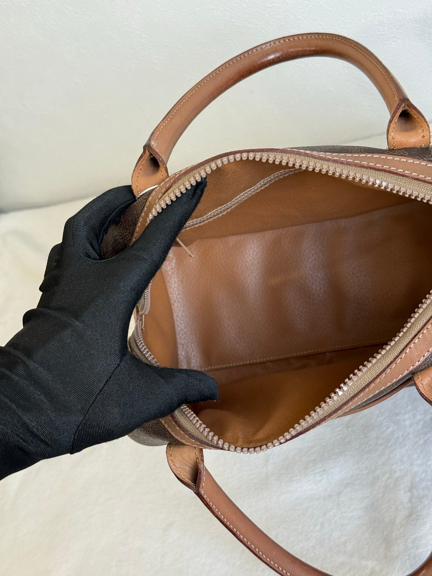 CELINE Macadam Handbag