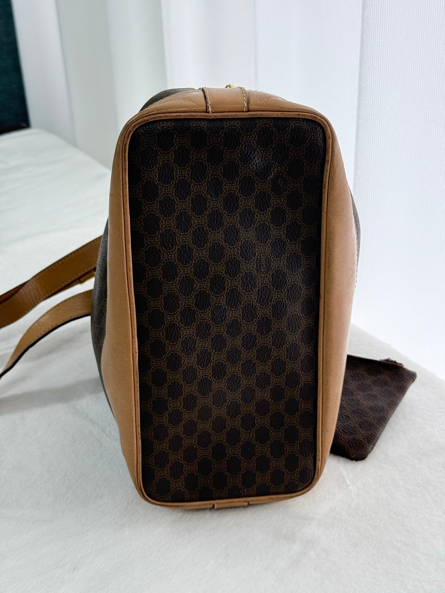CELINE Macadam Drawstring Bucket Bag