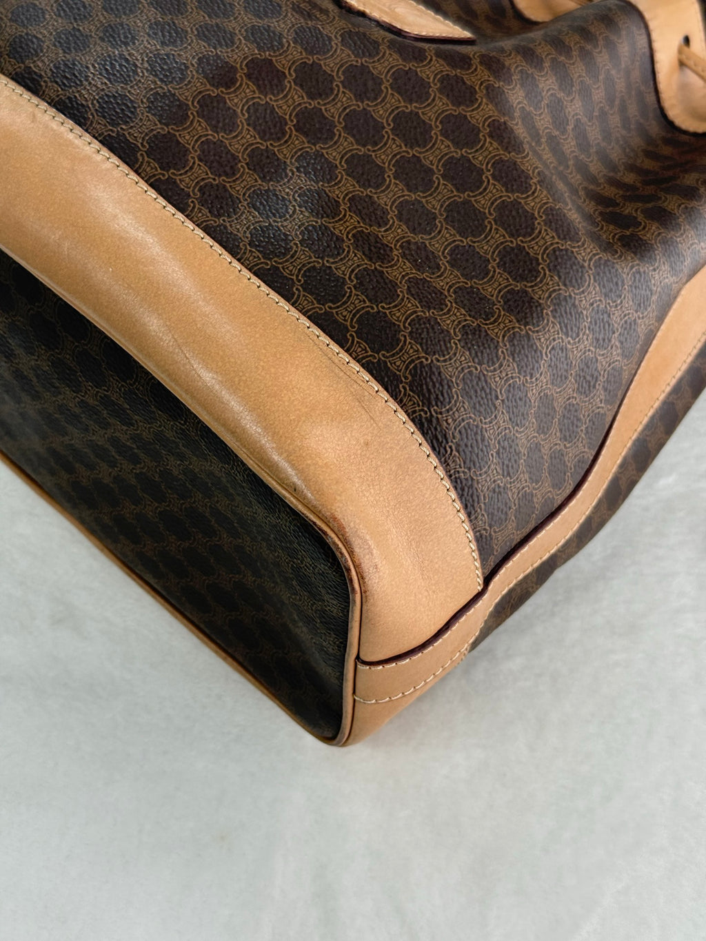 CELINE Macadam Drawstring Bucket Bag