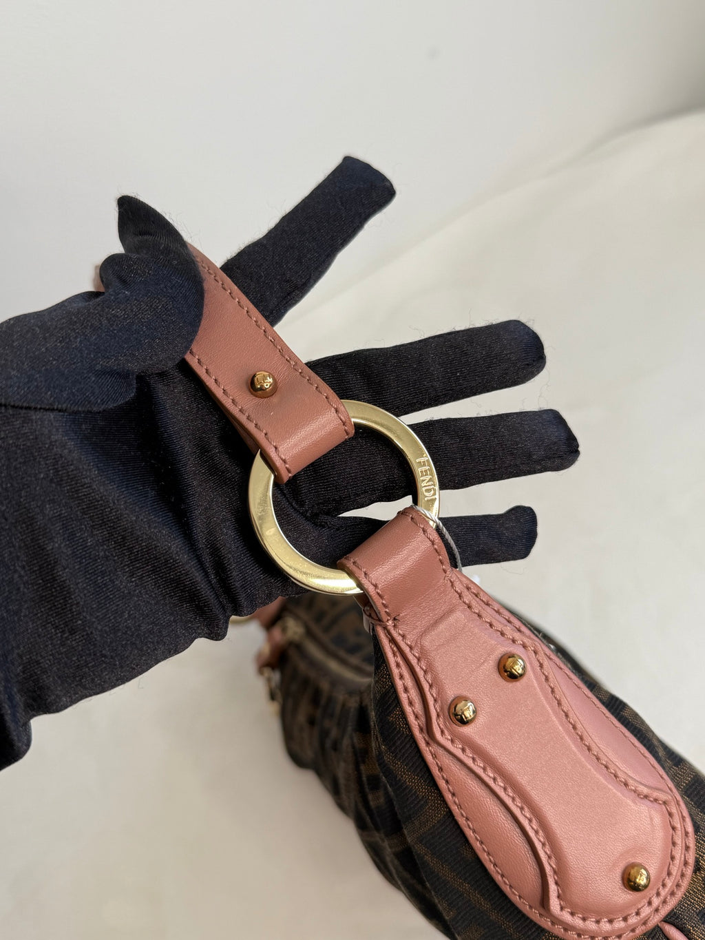 FENDI Zucca Shoulder Bag