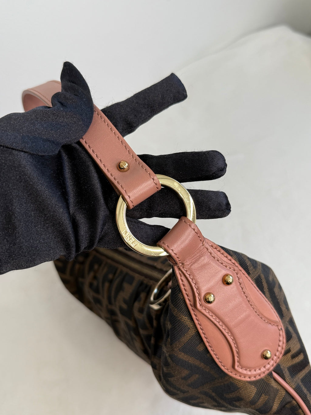 FENDI Zucca Shoulder Bag