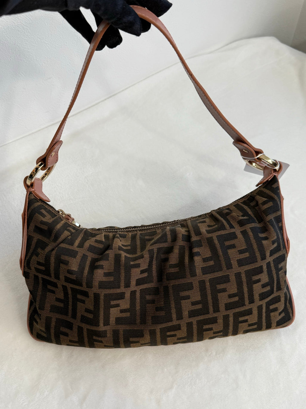 FENDI Zucca Shoulder Bag