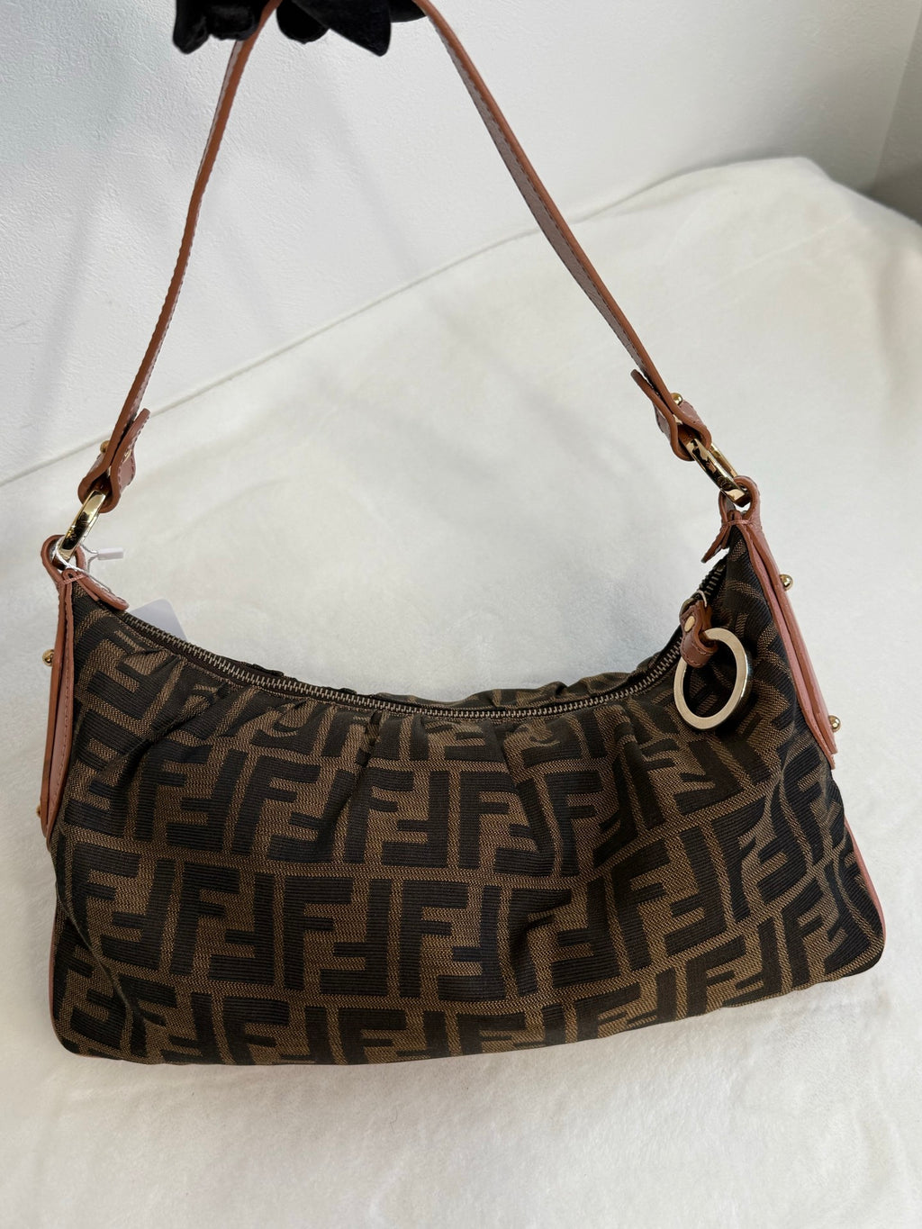 FENDI Zucca Shoulder Bag