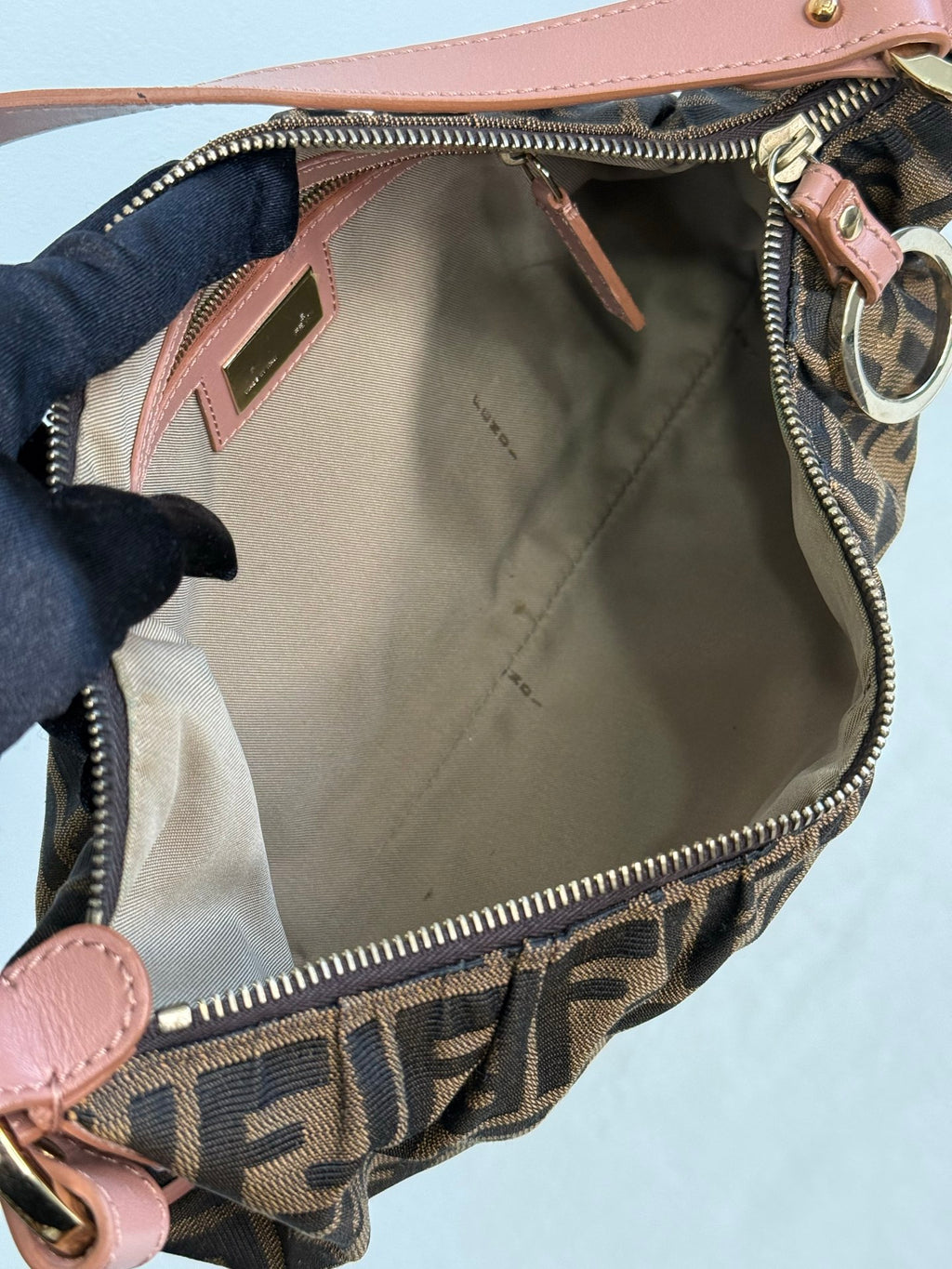 FENDI Zucca Shoulder Bag