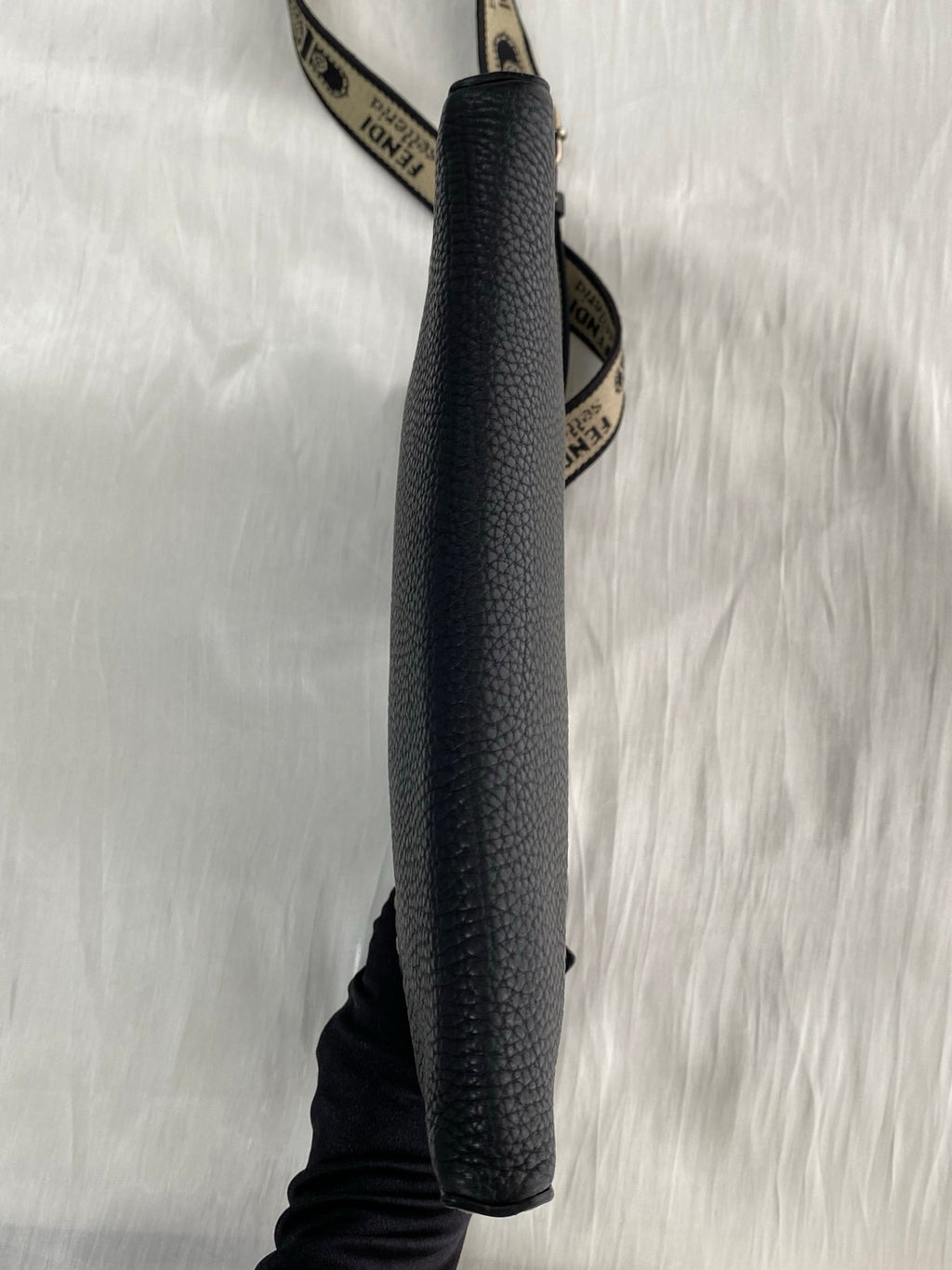FENDI Cavier Canvas strap Shoulder Bag