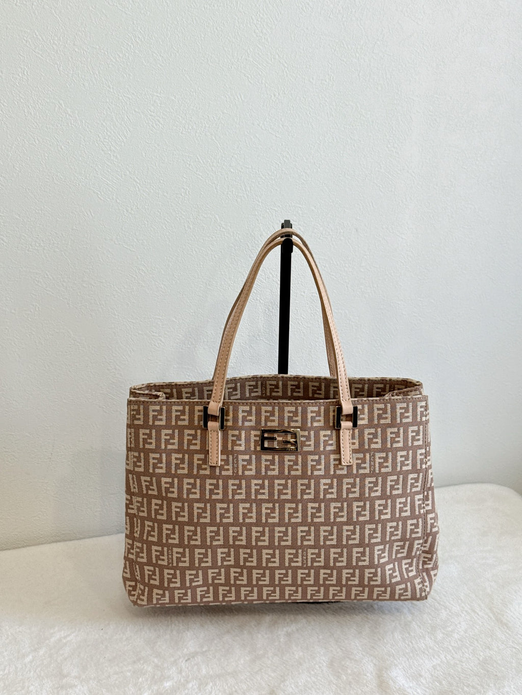 FENDI Zucchino Pink Handbag