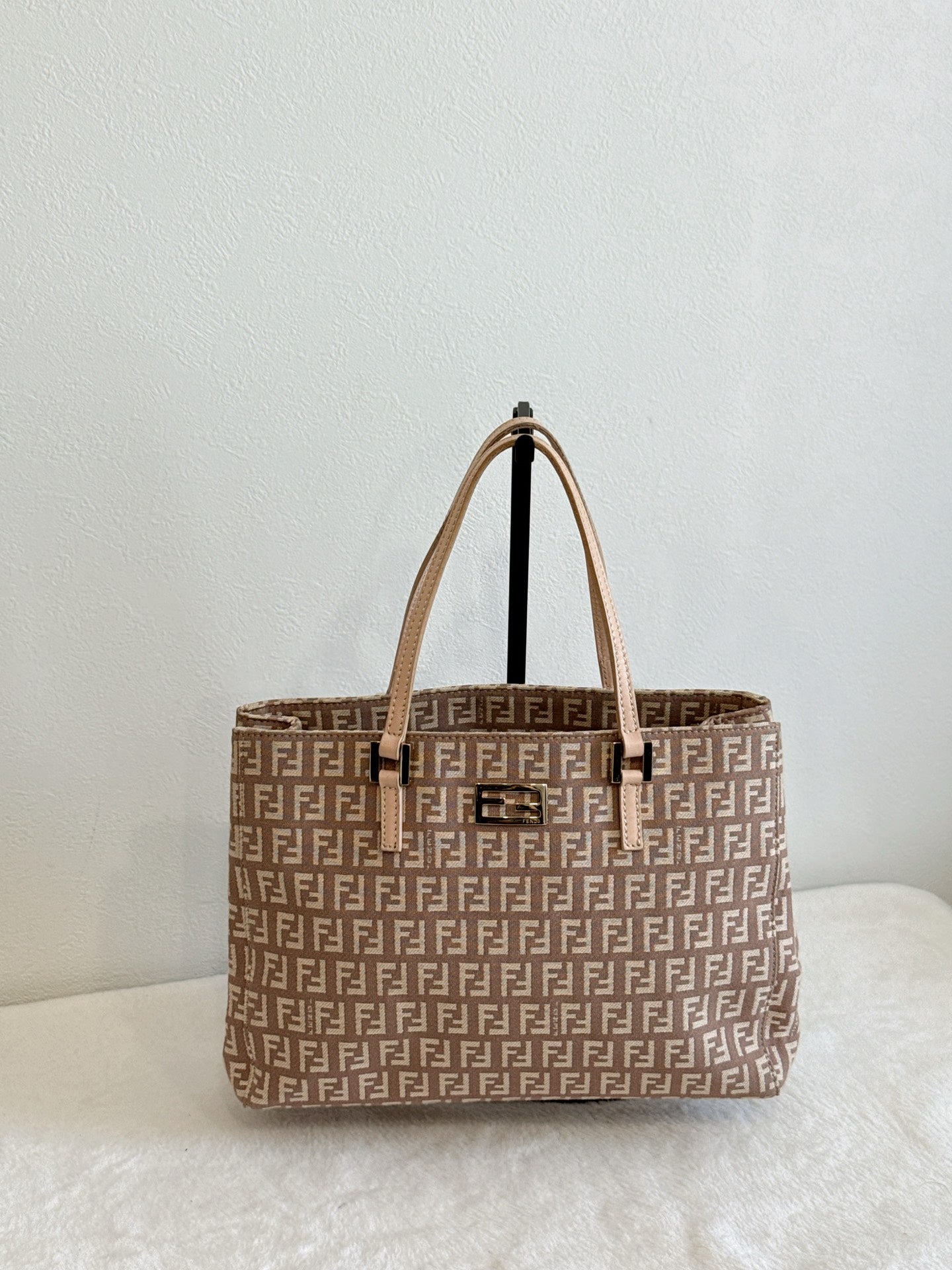 FENDI Zucchino Pink Handbag