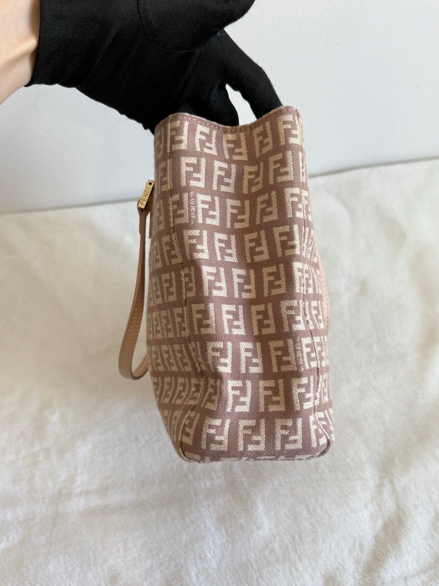 FENDI Zucchino Pink Handbag