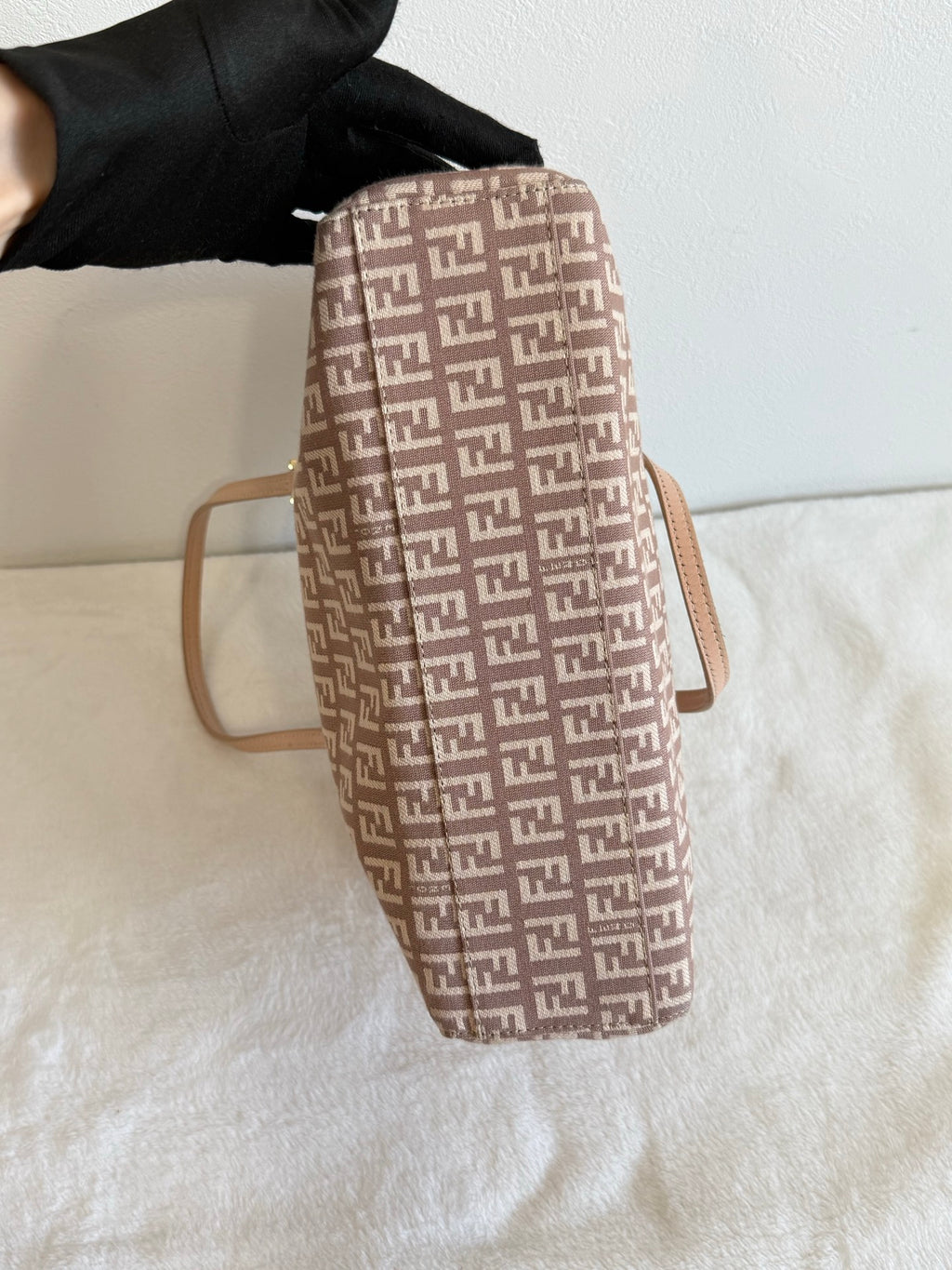 FENDI Zucchino Pink Handbag