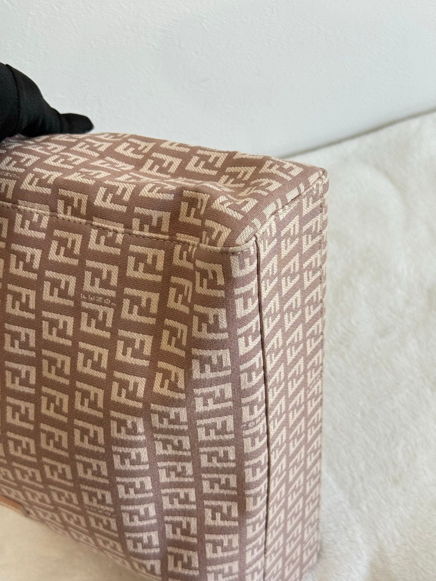 FENDI Zucchino Pink Handbag
