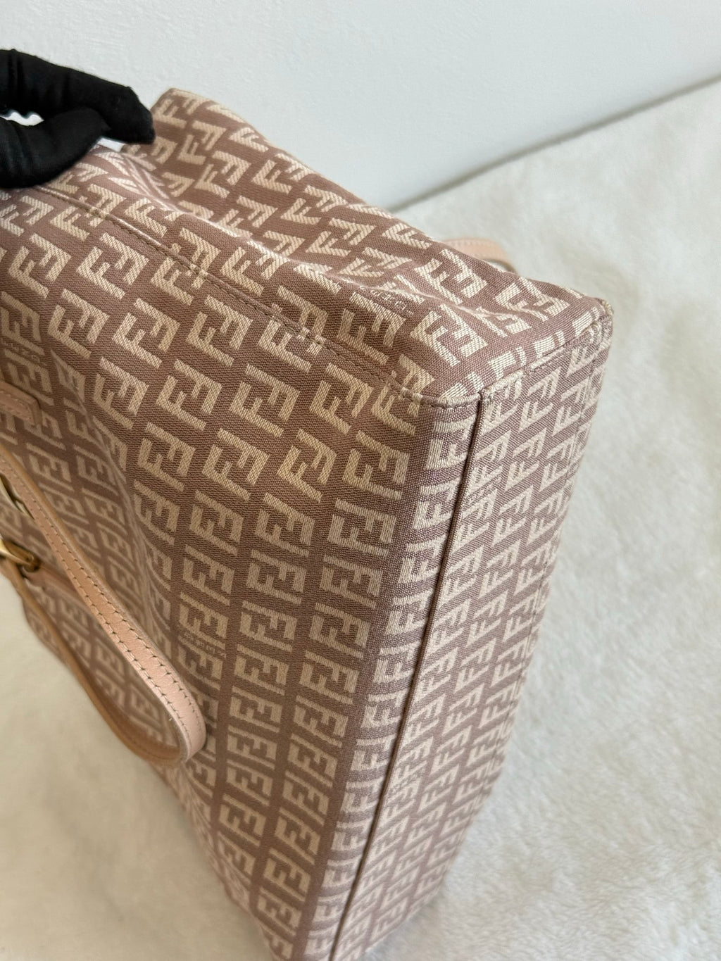 FENDI Zucchino Pink Handbag