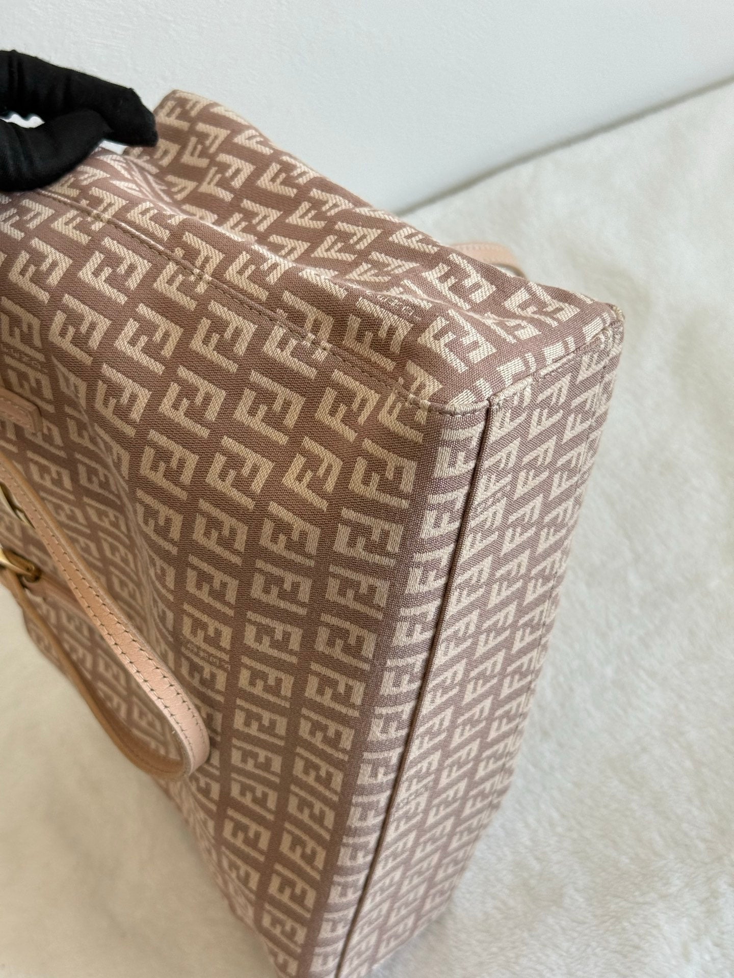 FENDI Zucchino Pink Handbag
