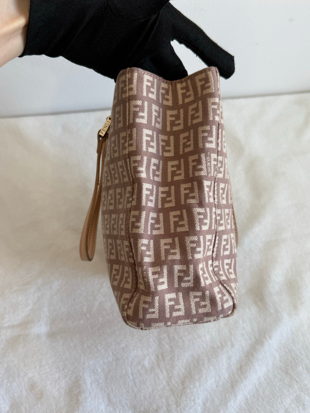 FENDI Zucchino Pink Handbag