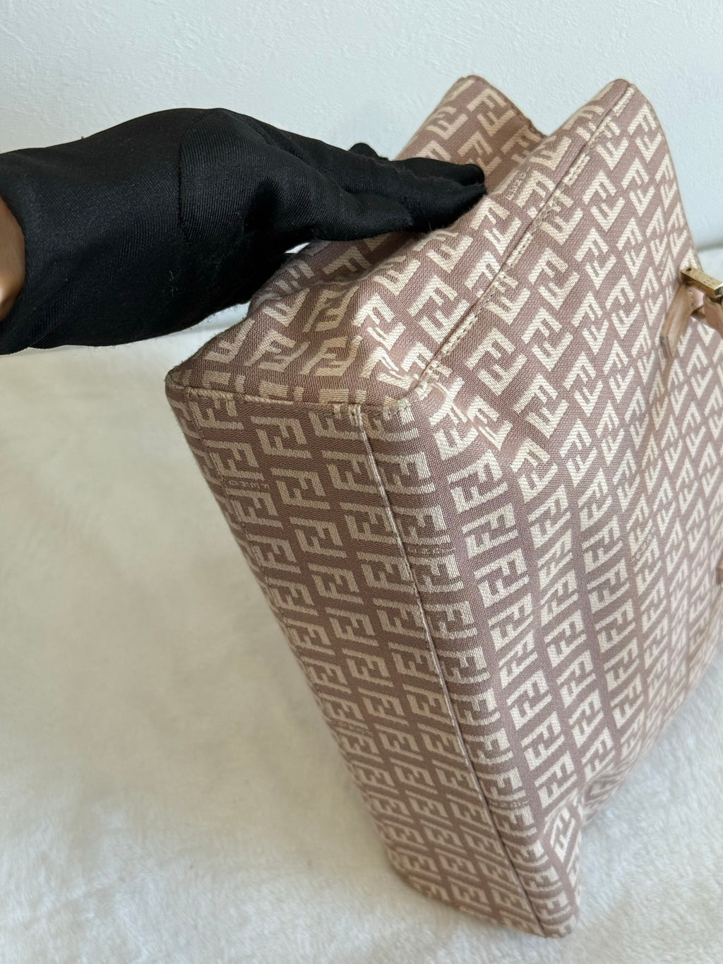 FENDI Zucchino Pink Handbag