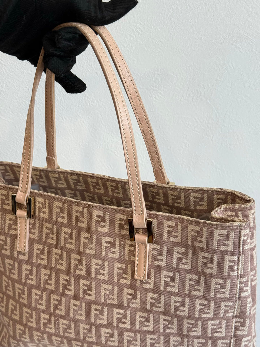 FENDI Zucchino Pink Handbag