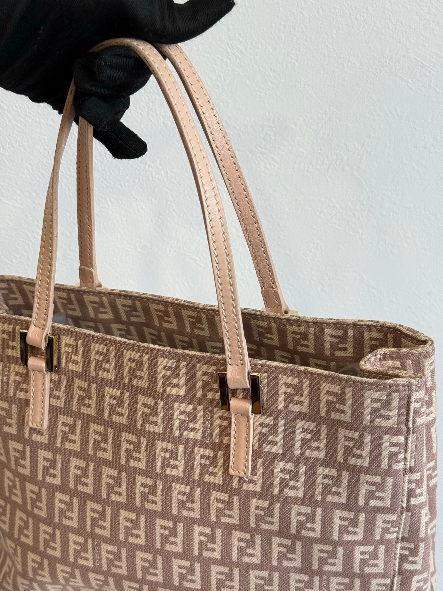 FENDI Zucchino Pink Handbag