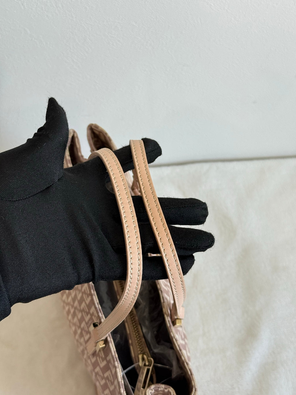 FENDI Zucchino Pink Handbag