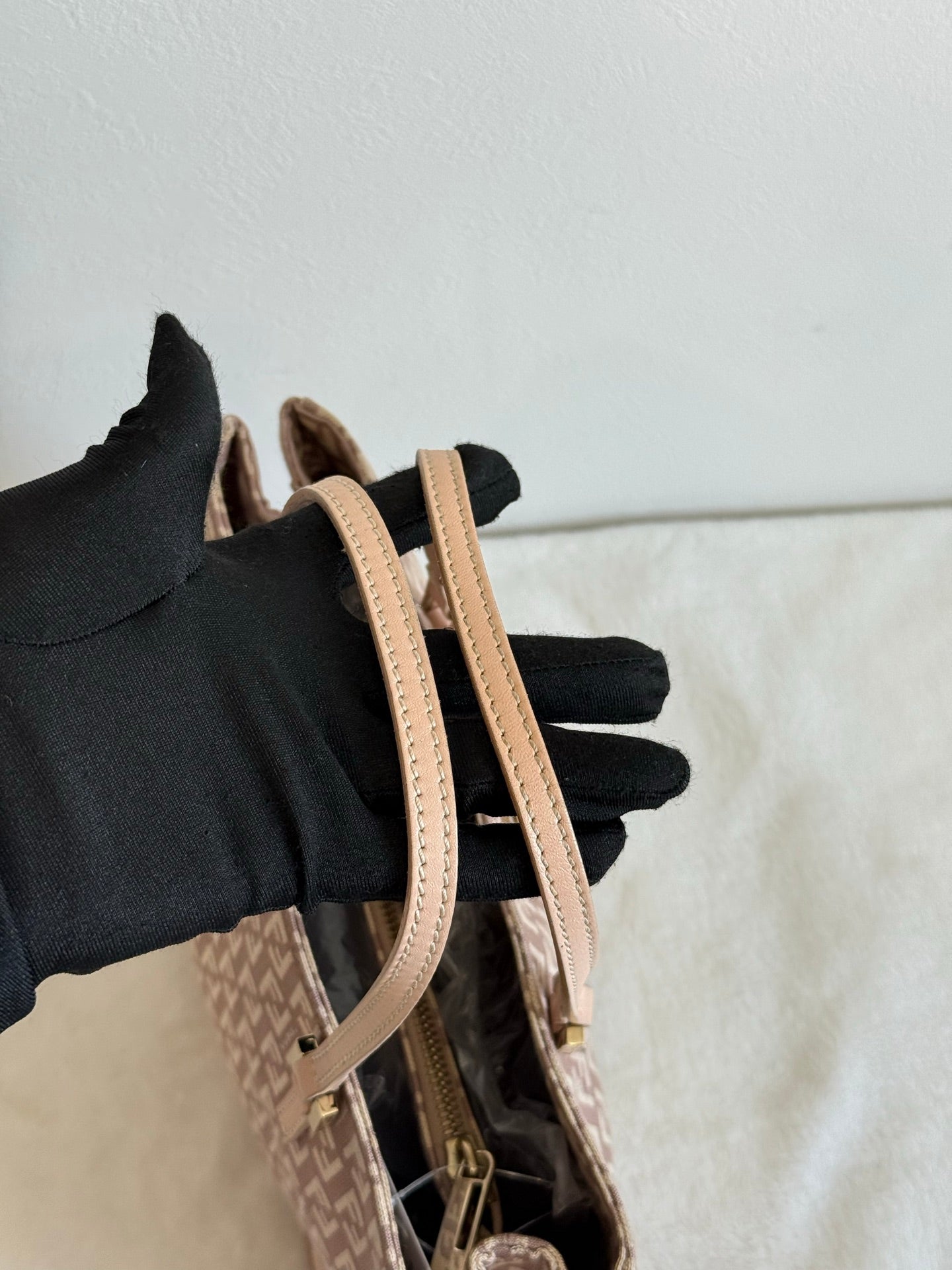 FENDI Zucchino Pink Handbag