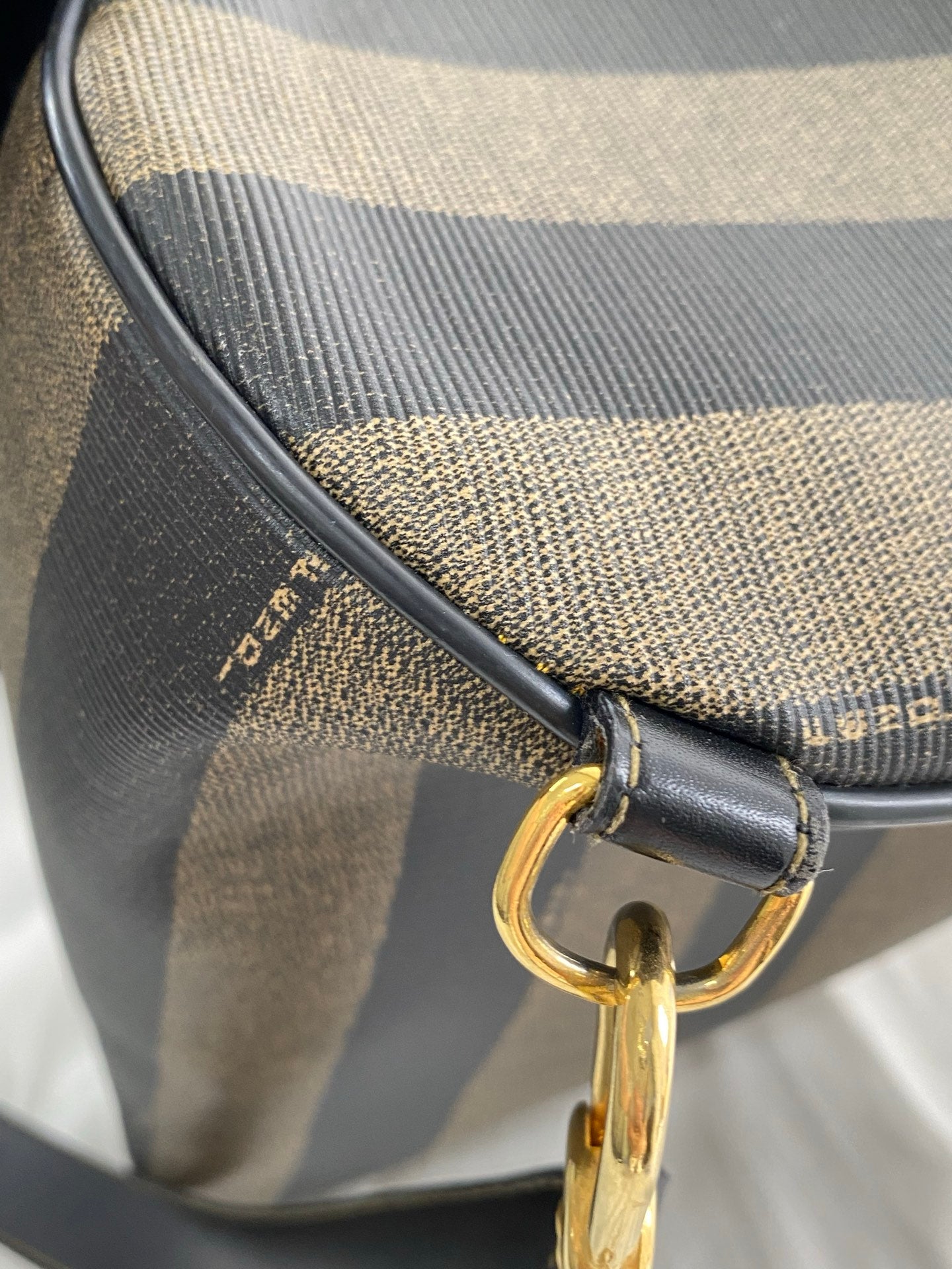 FENDI Pequin Crossbody Bag