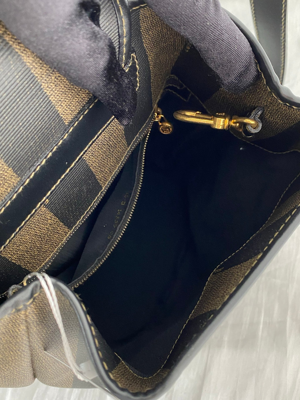 FENDI Pequin Crossbody Bag