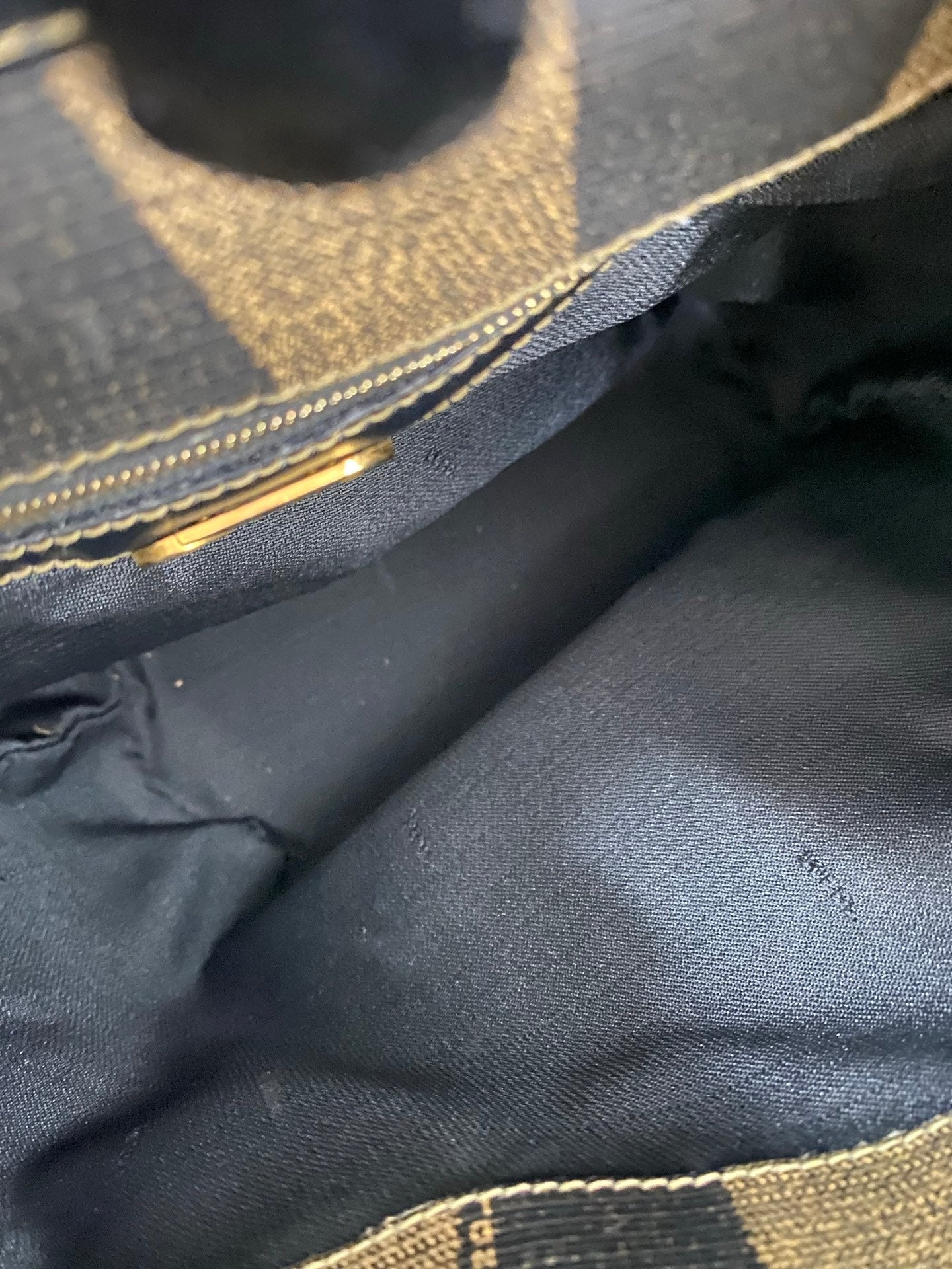 FENDI Pequin Crossbody Bag