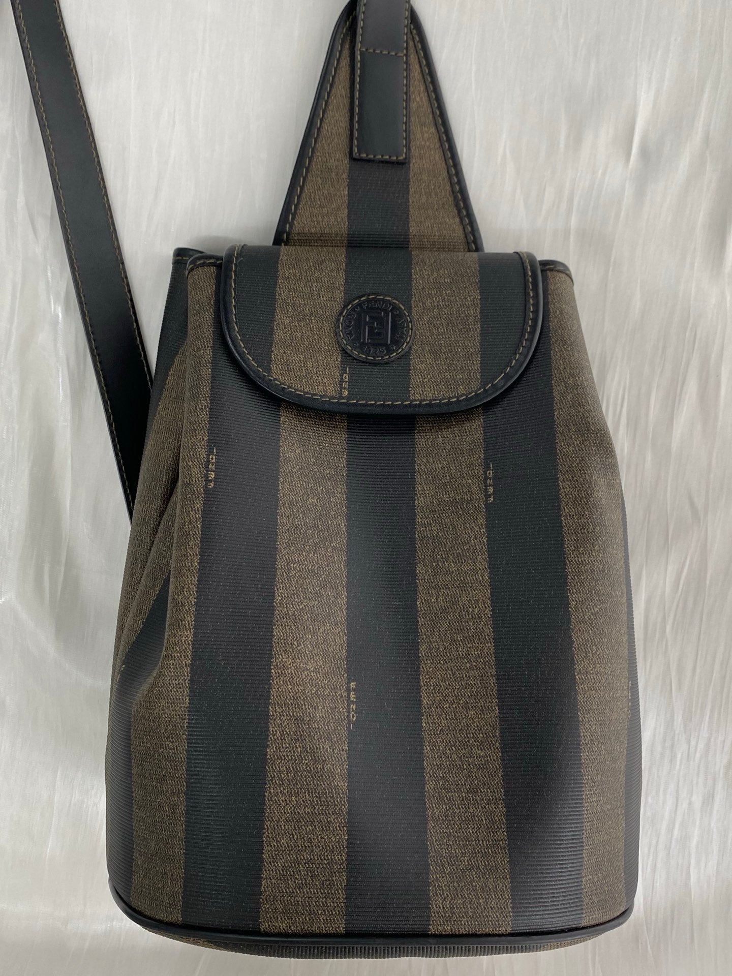 FENDI Pequin Crossbody Bag
