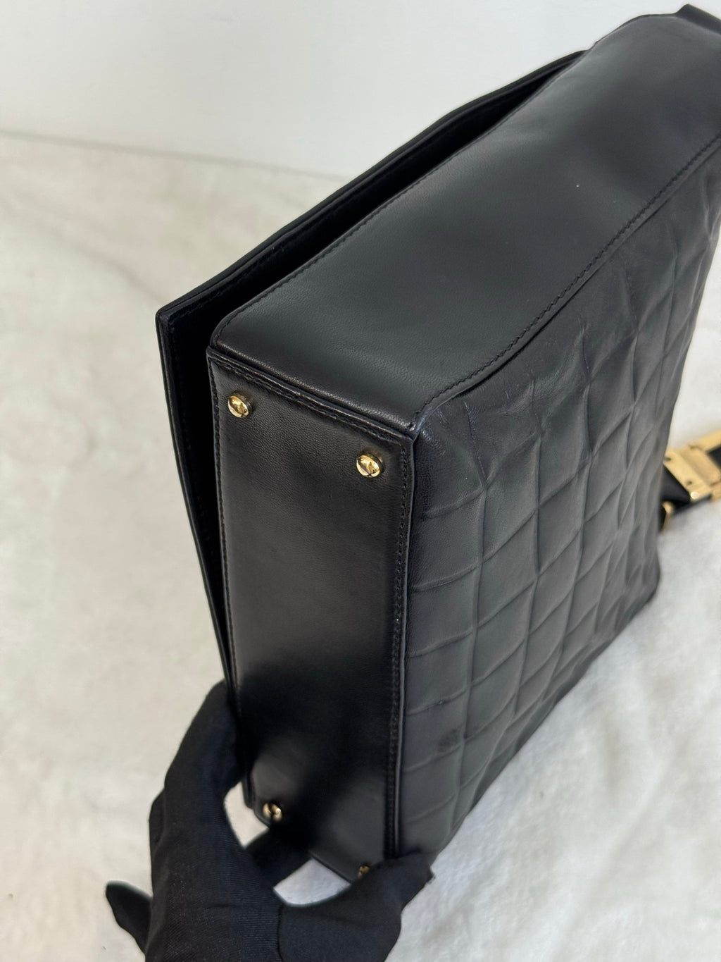 CHANEL Travel Line Double-C Lambskin Shoulderbag