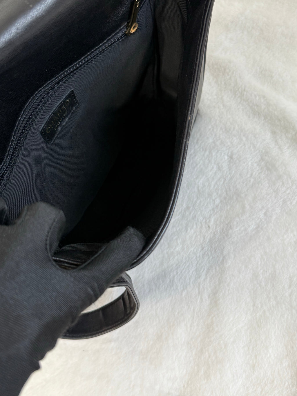 CHANEL Travel Line Double-C Lambskin Shoulderbag