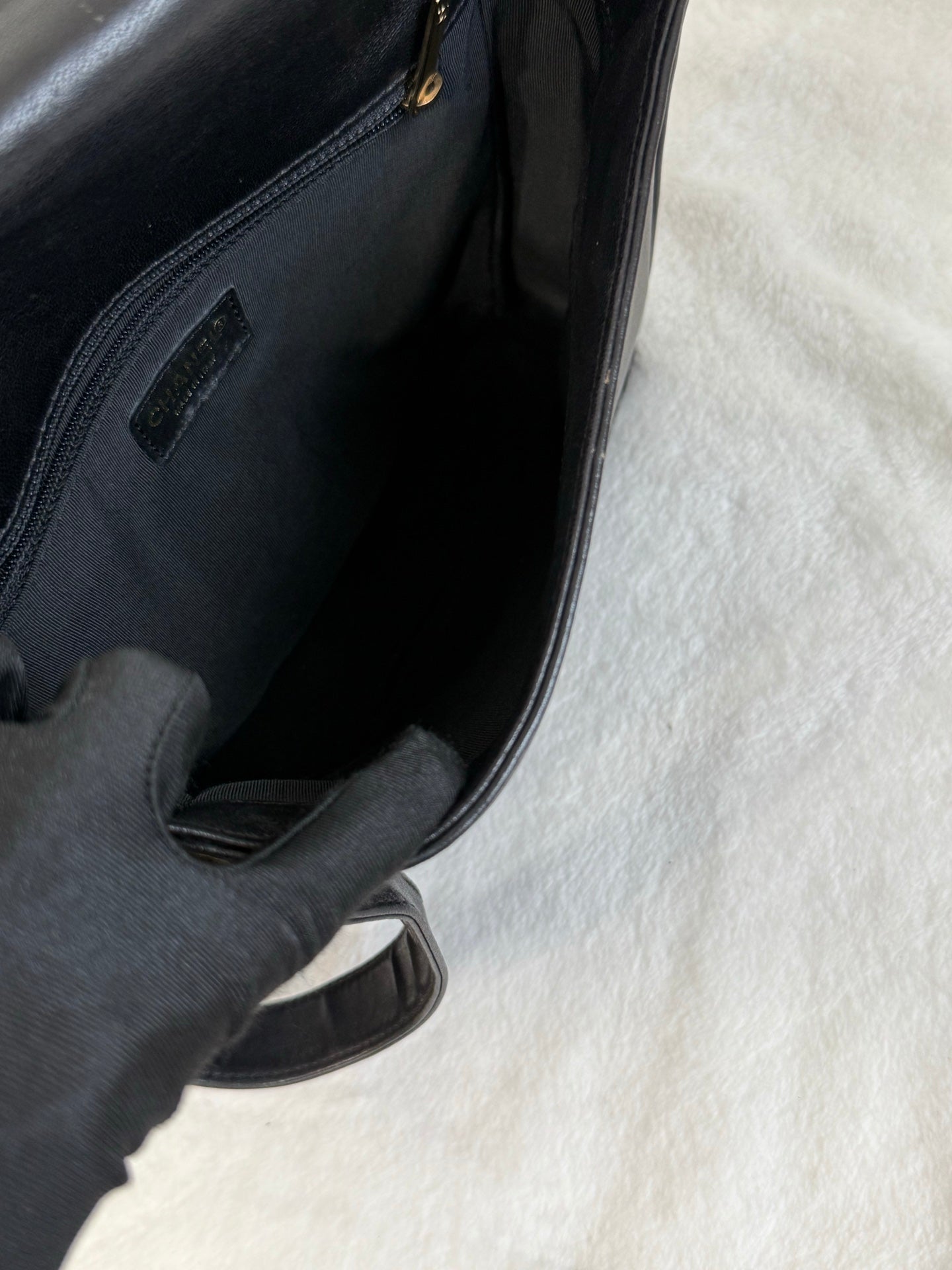 CHANEL Travel Line Double-C Lambskin Shoulderbag