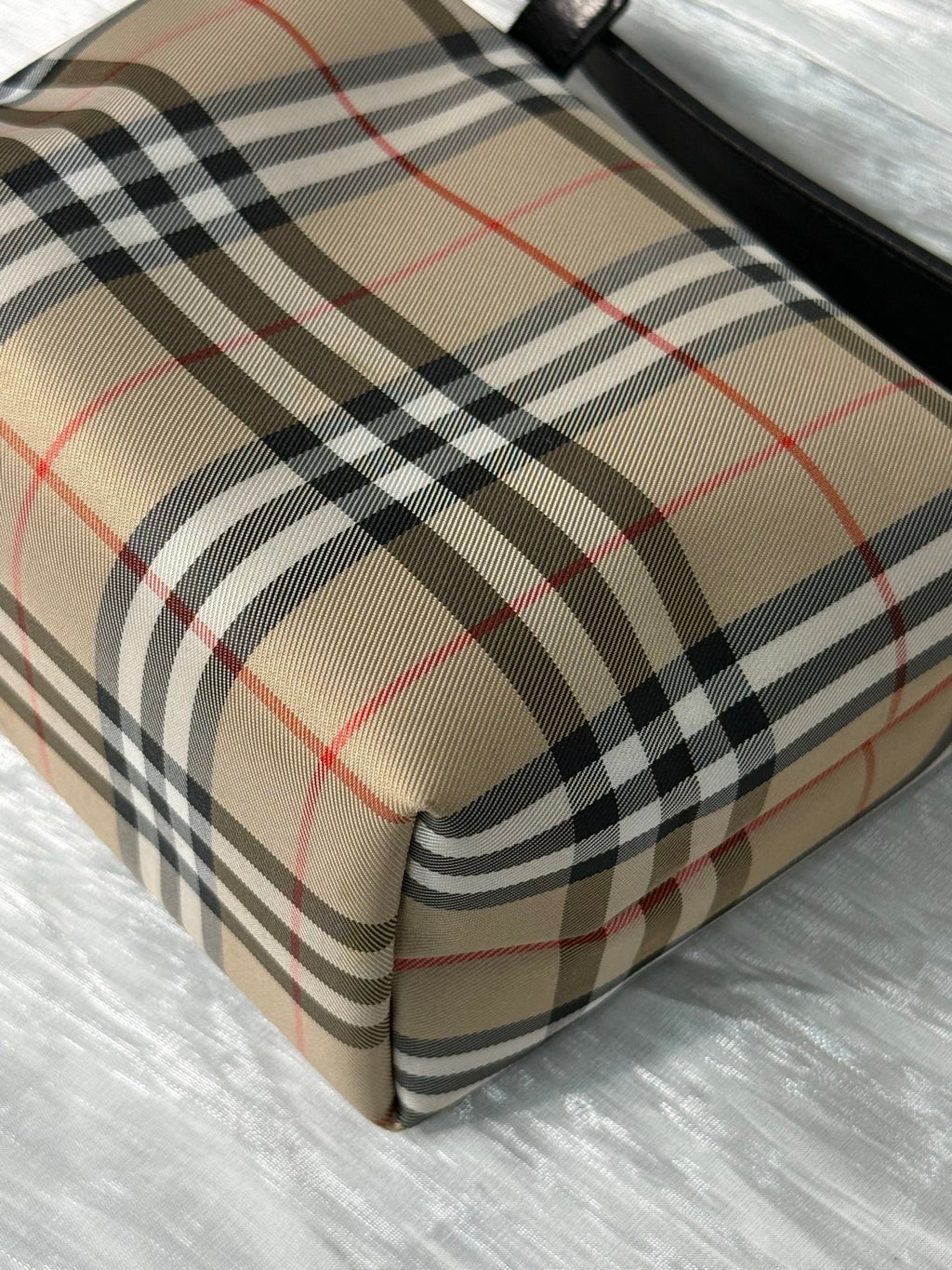 BURBERRY Check pattern Mini Handbag