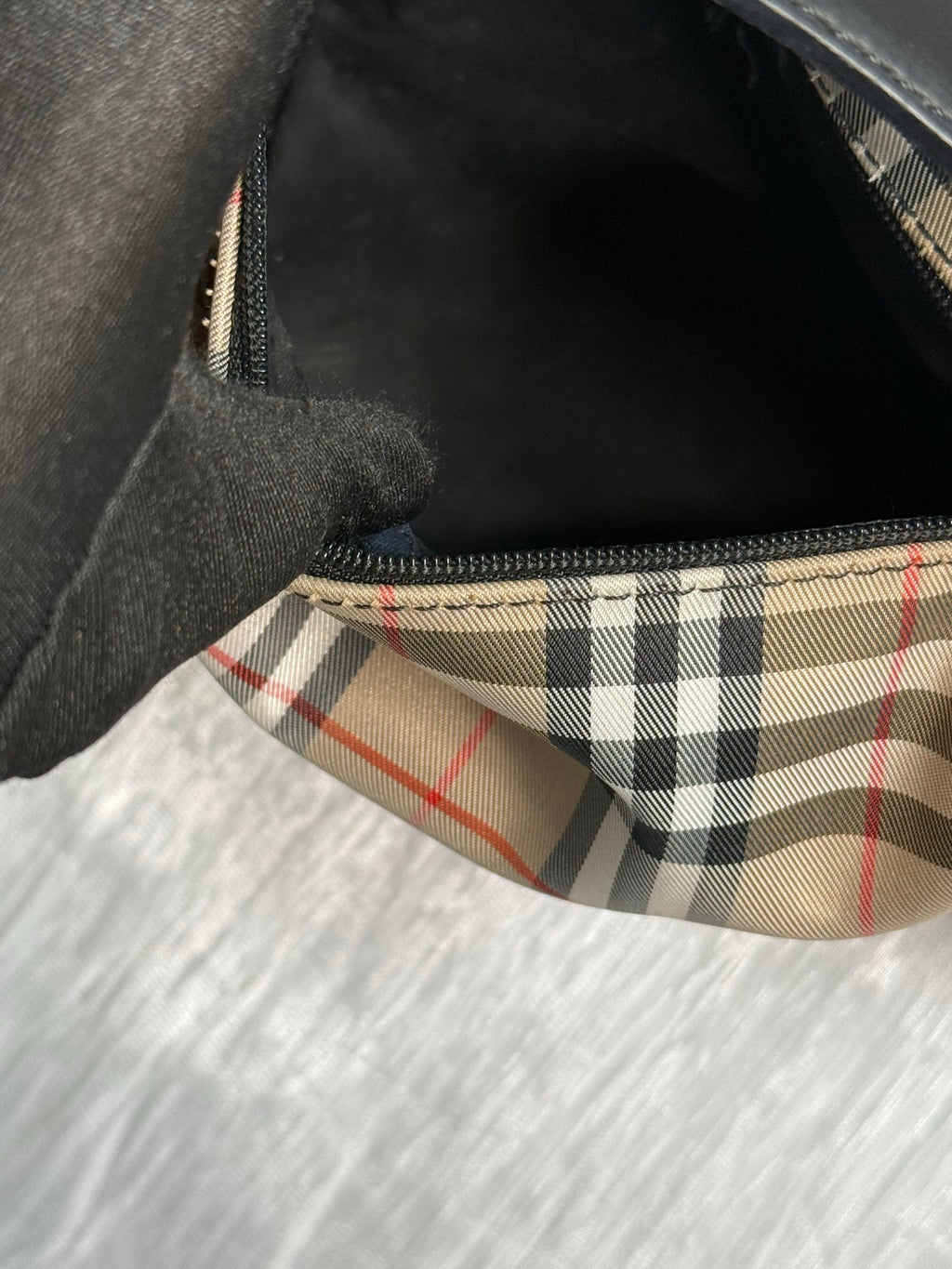 BURBERRY Check pattern Mini Handbag