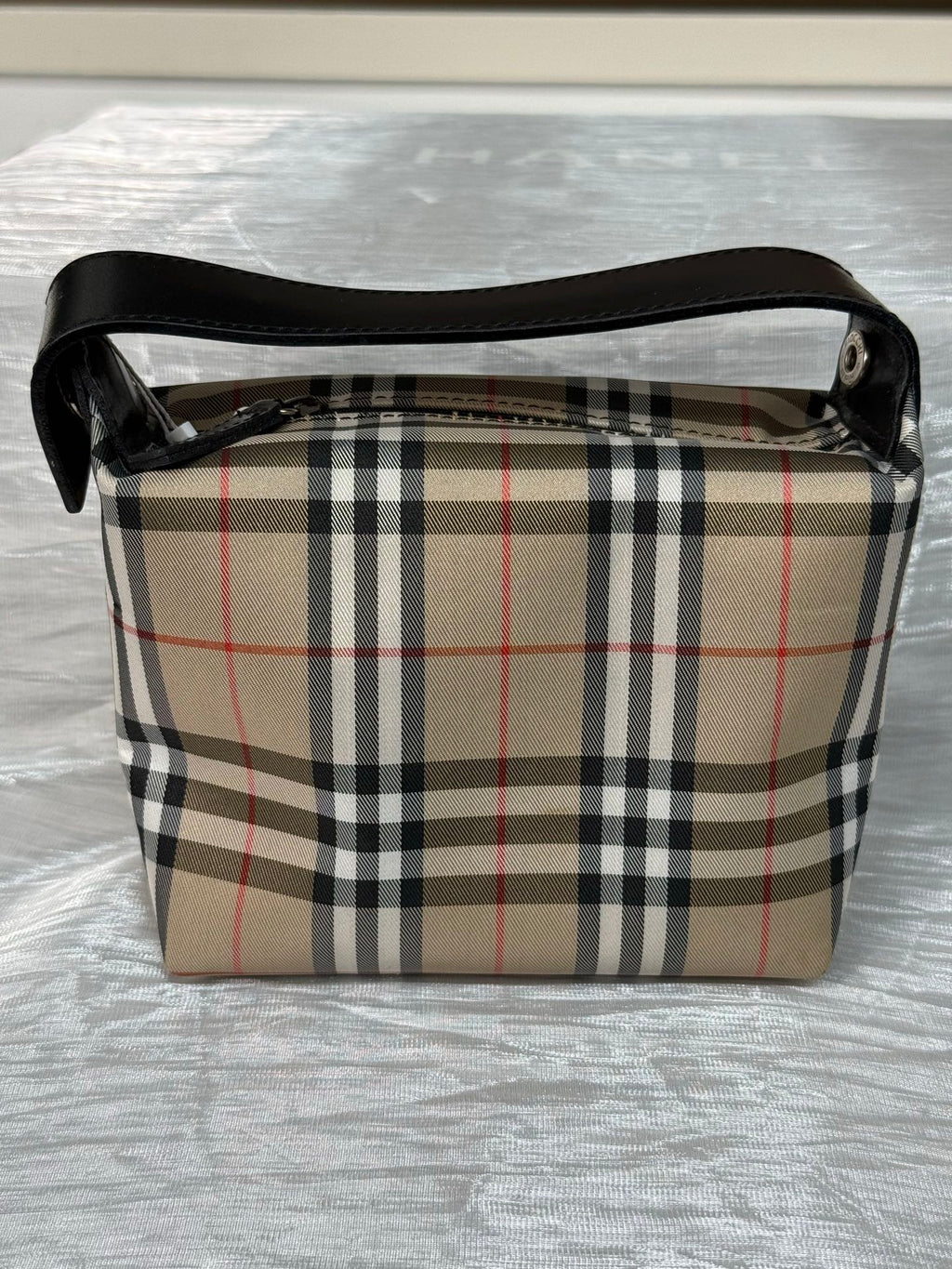 BURBERRY Check pattern Mini Handbag