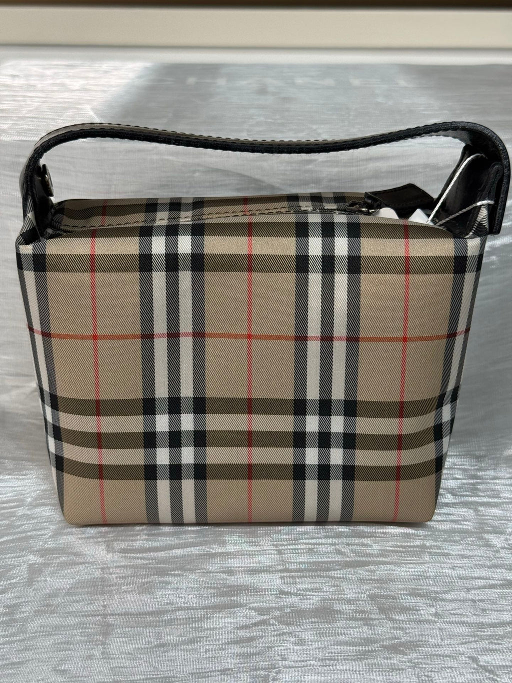 BURBERRY Check pattern Mini Handbag