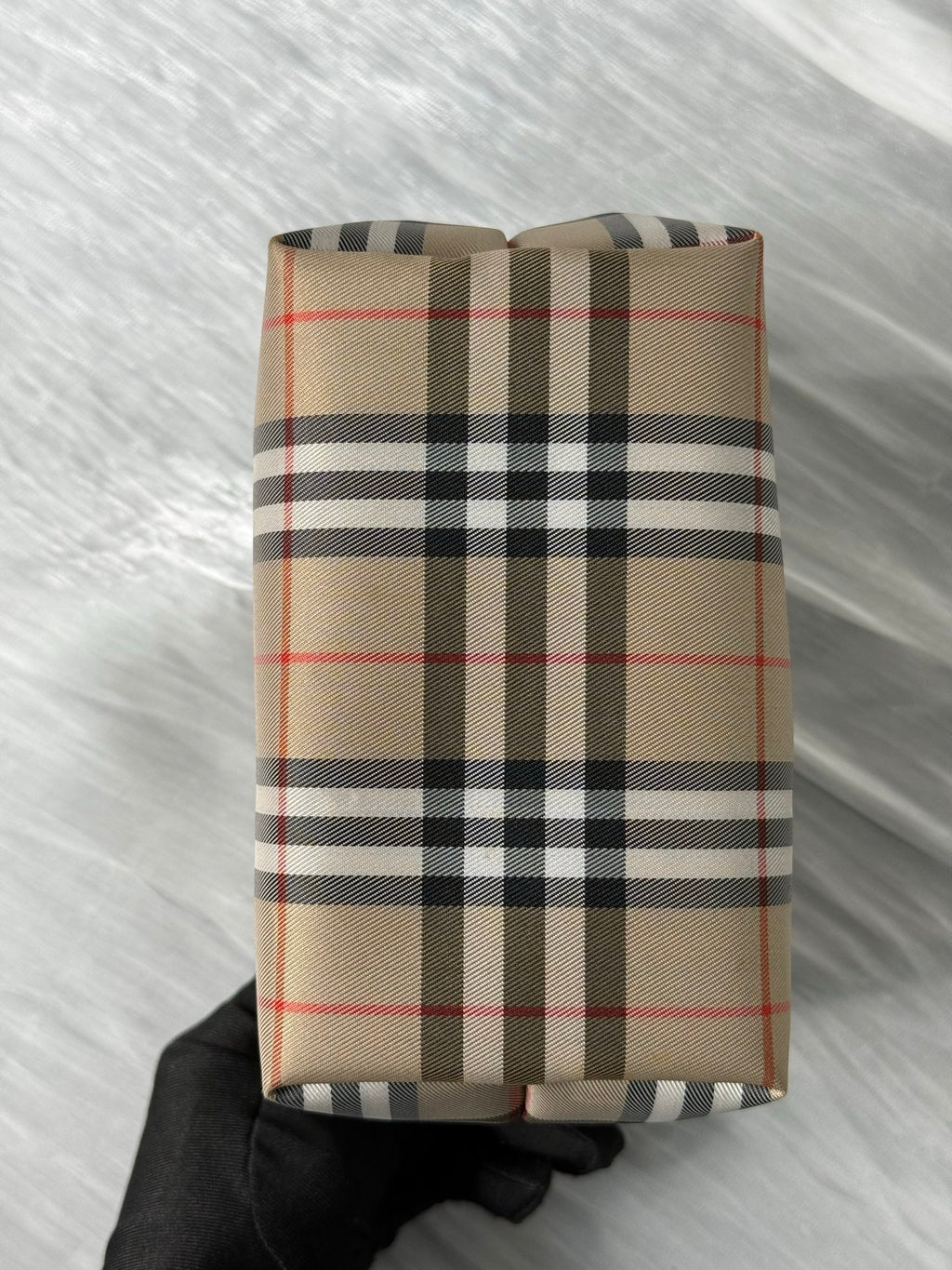 BURBERRY Check pattern Mini Handbag