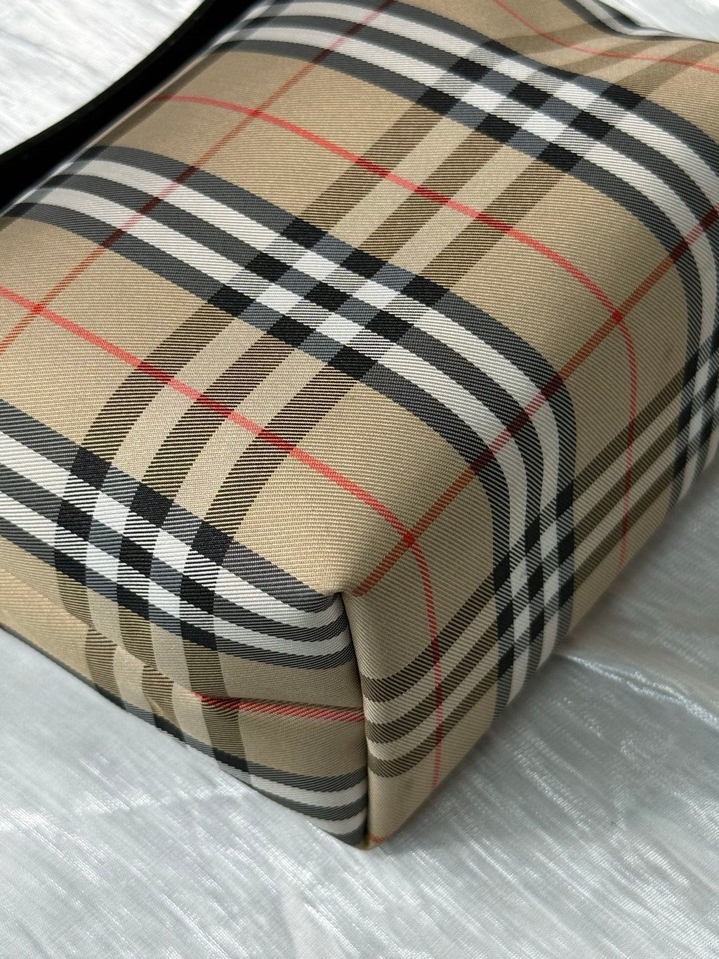 BURBERRY Check pattern Mini Handbag