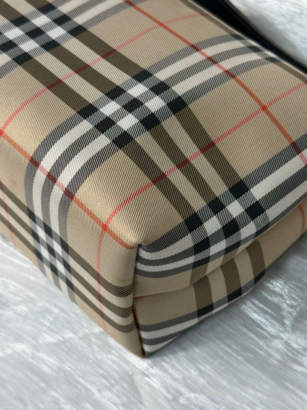 BURBERRY Check pattern Mini Handbag