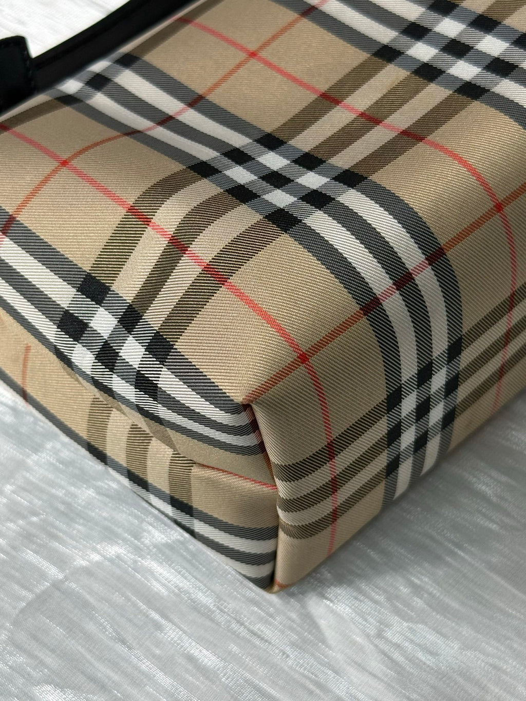 BURBERRY Check pattern Mini Handbag