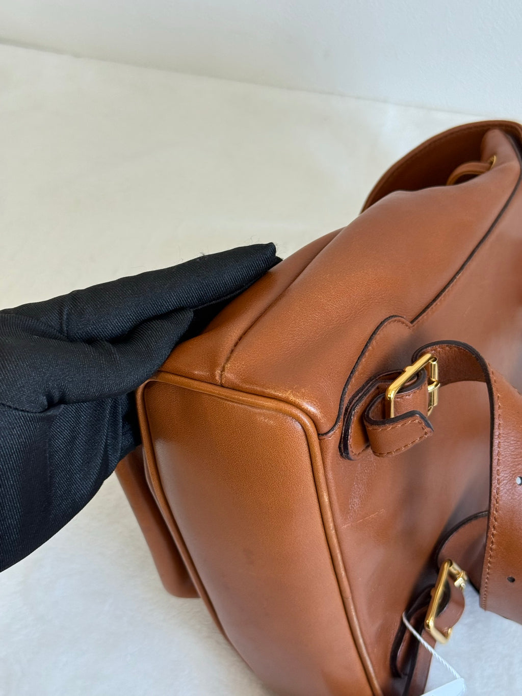 GUCCI Bamboo-handle Backpack
